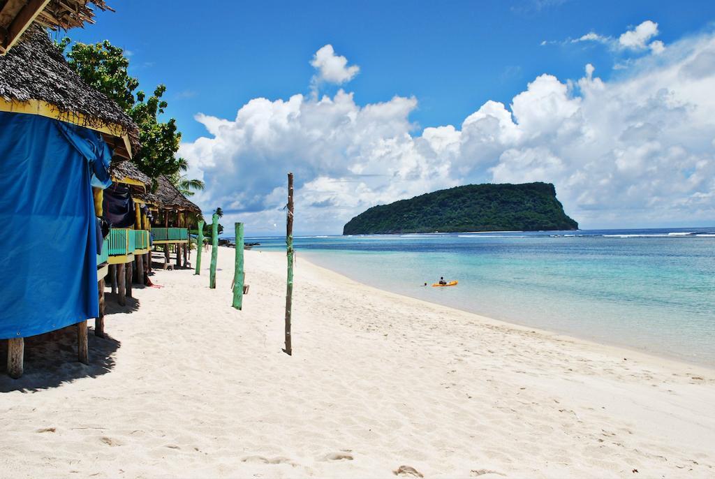 Taufua Beach Fales Lalomanu Экстерьер фото