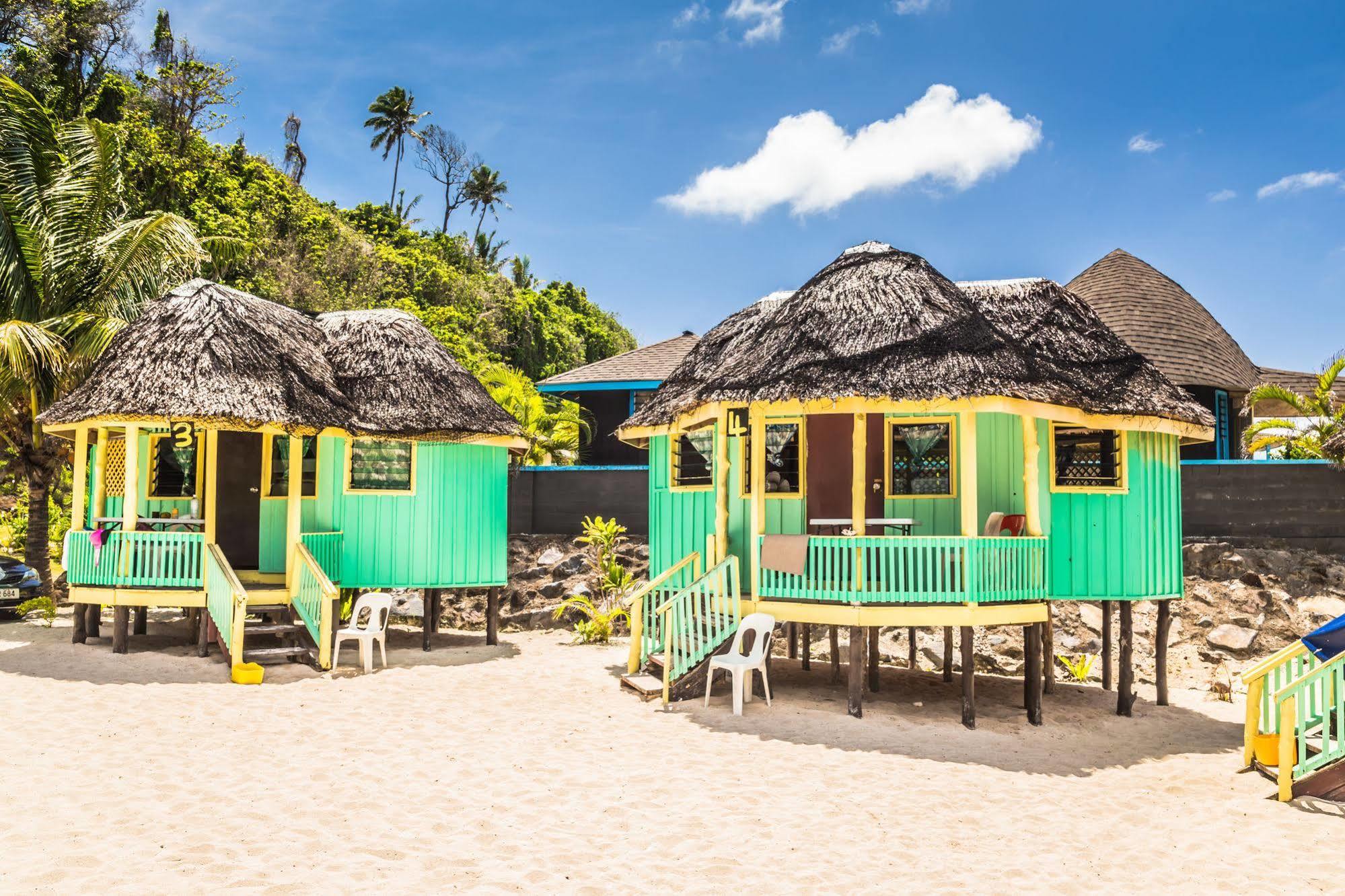 Taufua Beach Fales Lalomanu Экстерьер фото