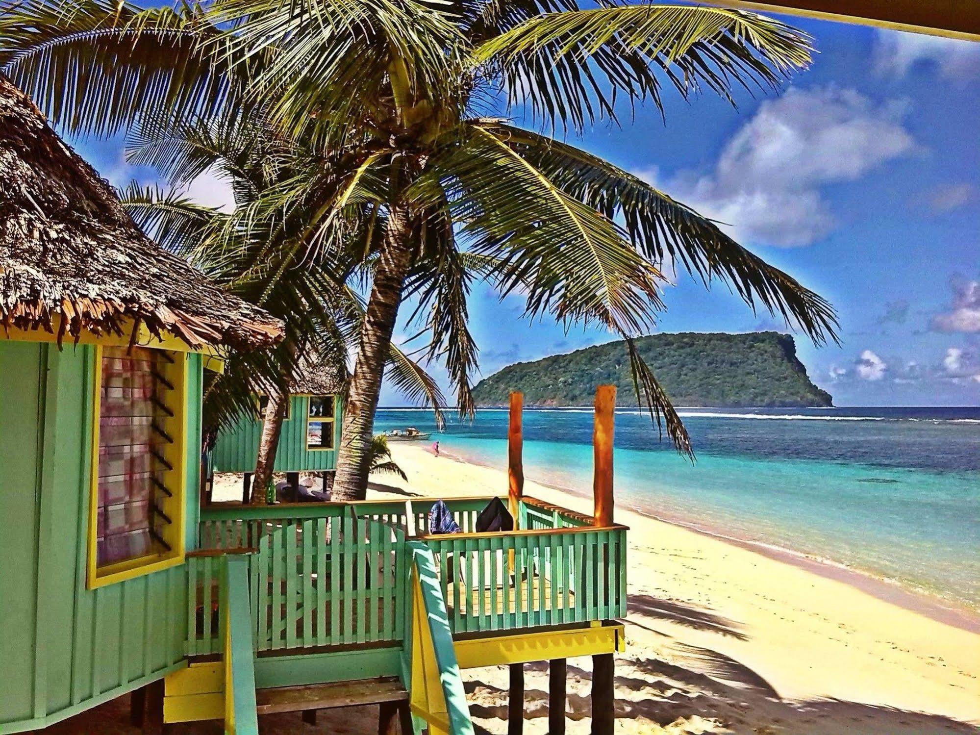 Taufua Beach Fales Lalomanu Экстерьер фото