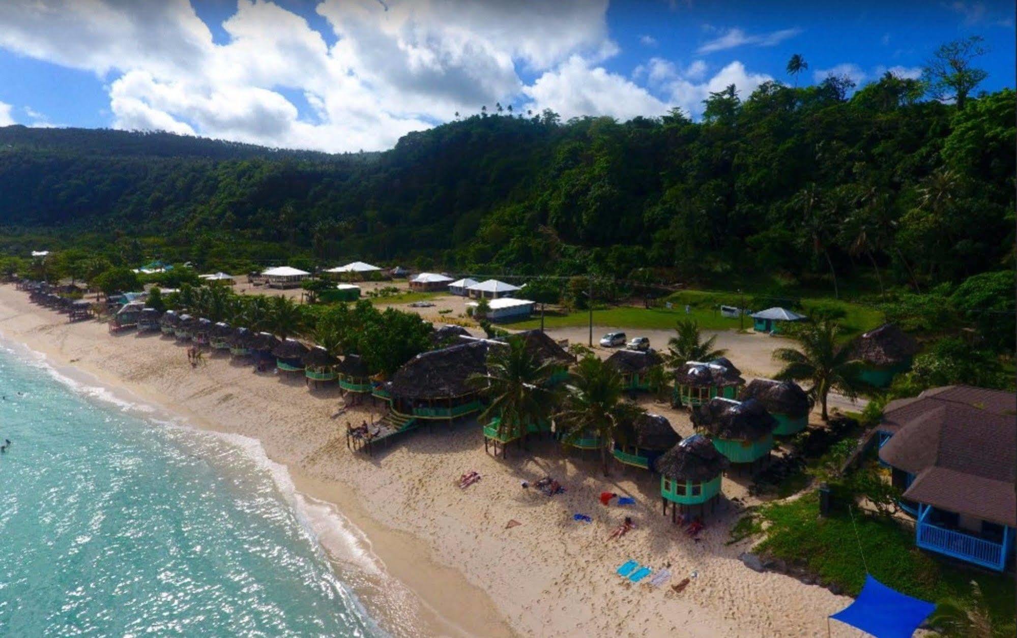 Taufua Beach Fales Lalomanu Экстерьер фото