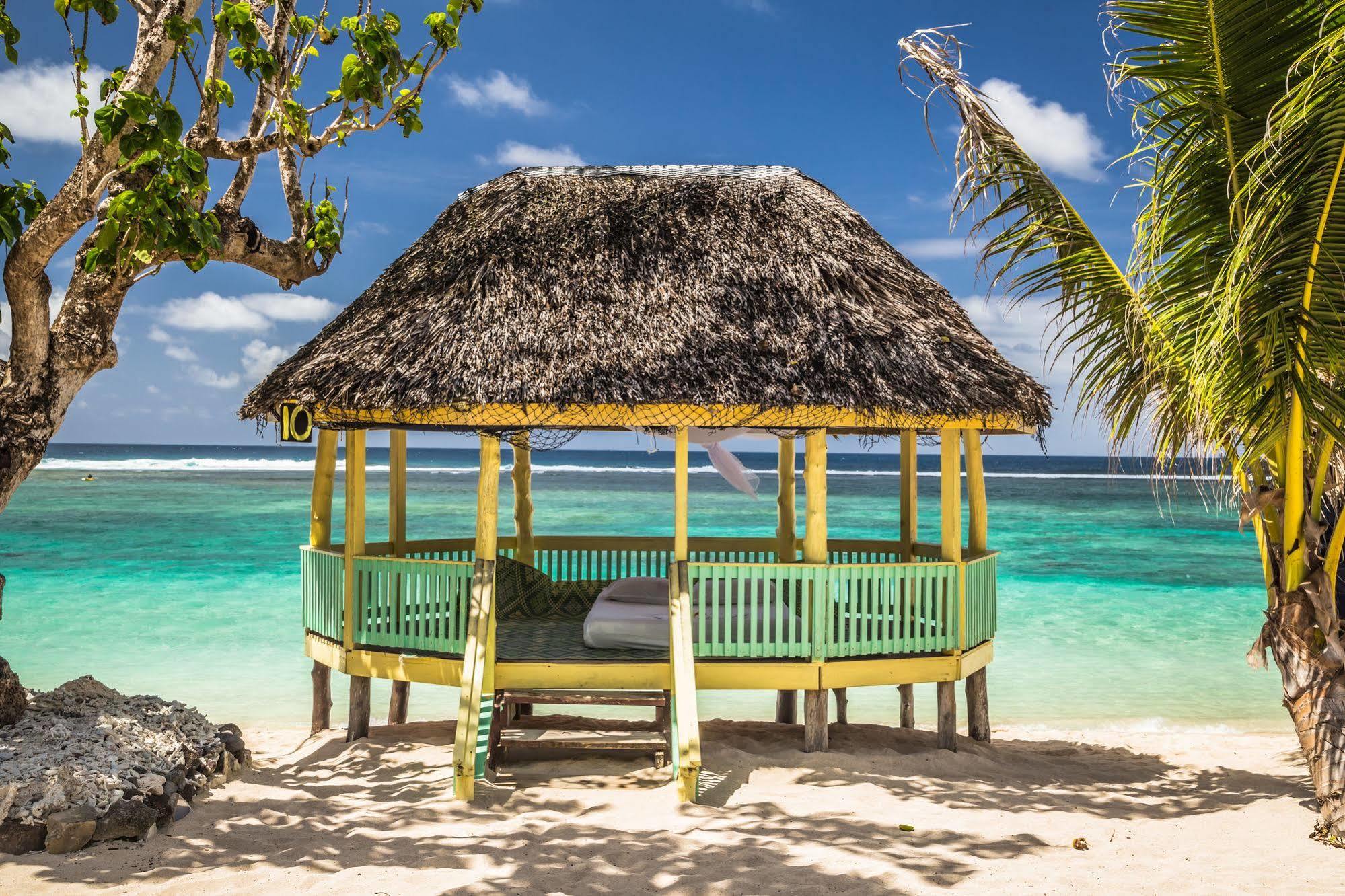 Taufua Beach Fales Lalomanu Экстерьер фото