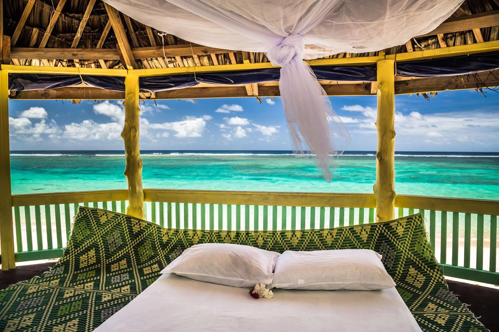 Taufua Beach Fales Lalomanu Экстерьер фото