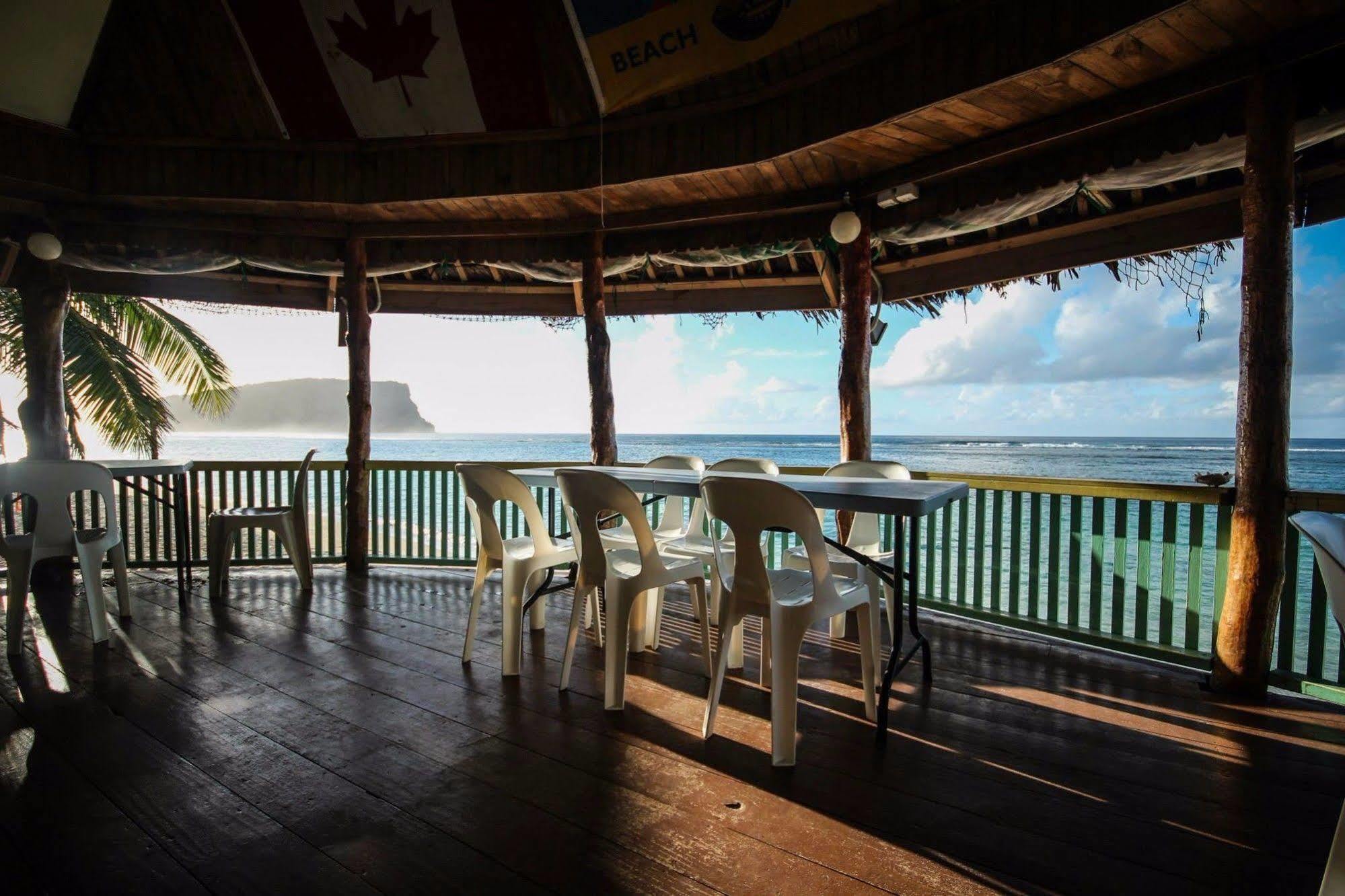 Taufua Beach Fales Lalomanu Экстерьер фото