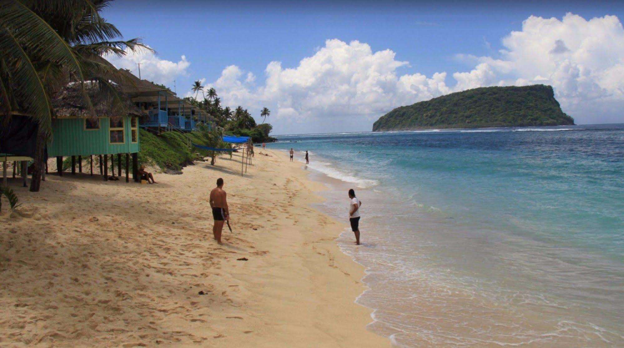 Taufua Beach Fales Lalomanu Экстерьер фото